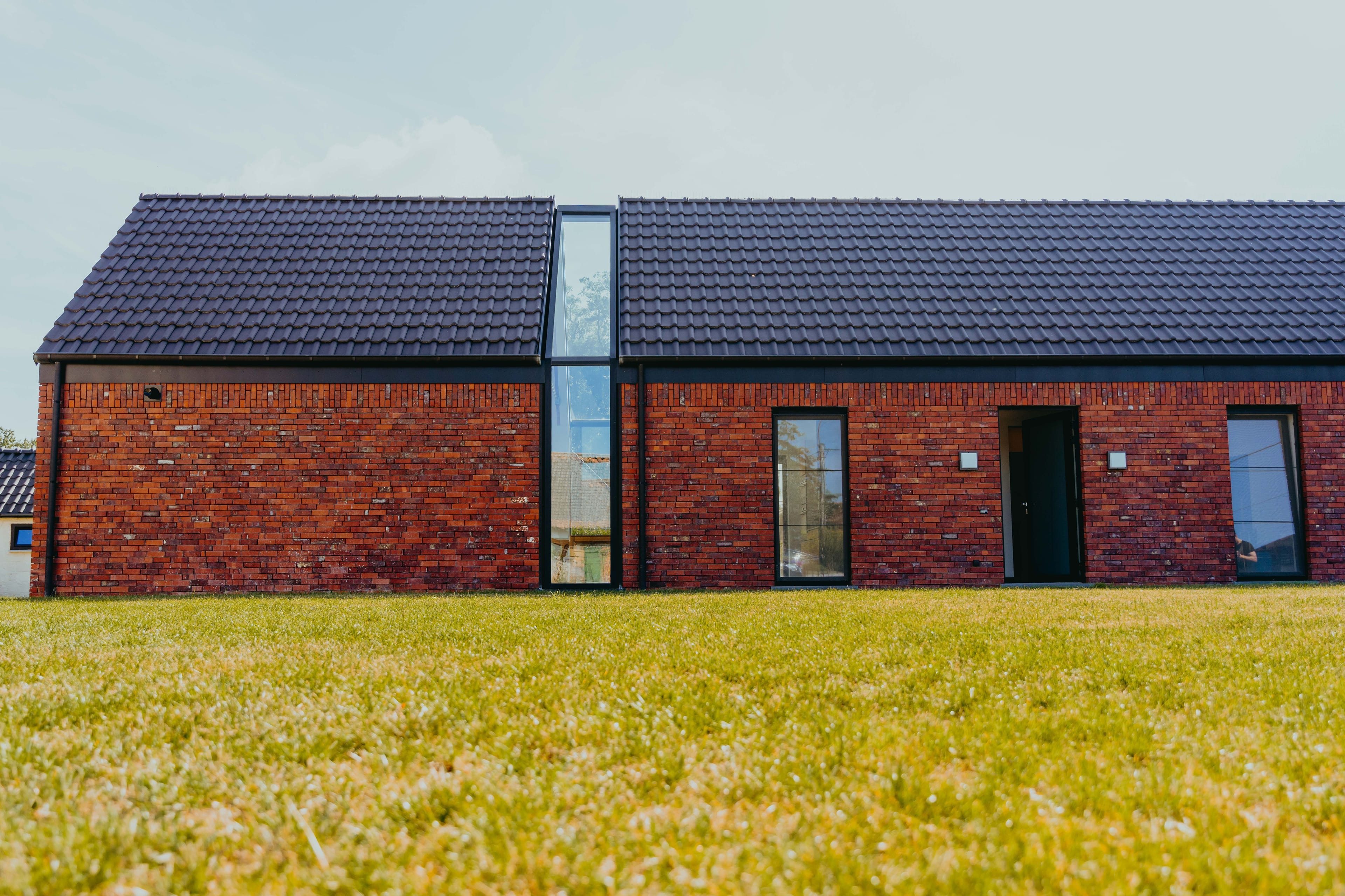 Gevelwerken met steenstrips